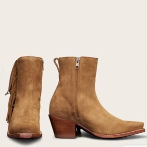 Suede Tecovas Ankle Boots “The Georgia” Size 8